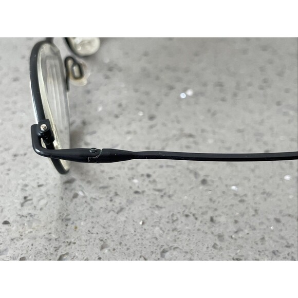 Milan By Tura Design Vintage Eyeglasses Mod. N004 EBO BRN 47-18 - Picture 4 of 12